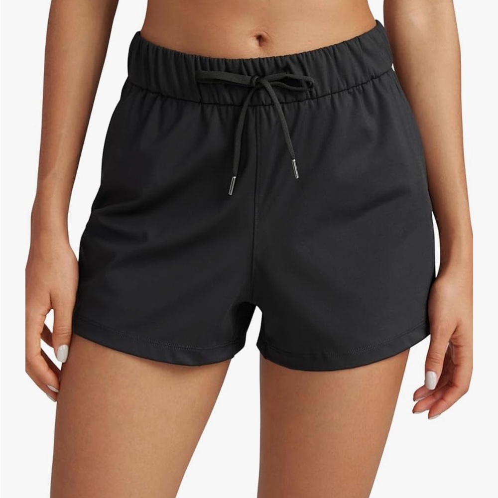 Women’s Black Athletic Shorts, Size XS